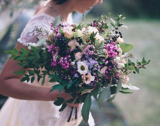 fleurs mariée