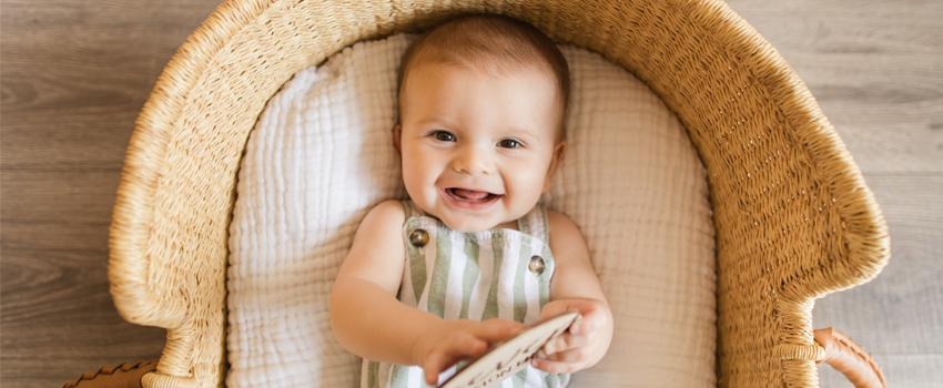 Faire-part naissance rayures