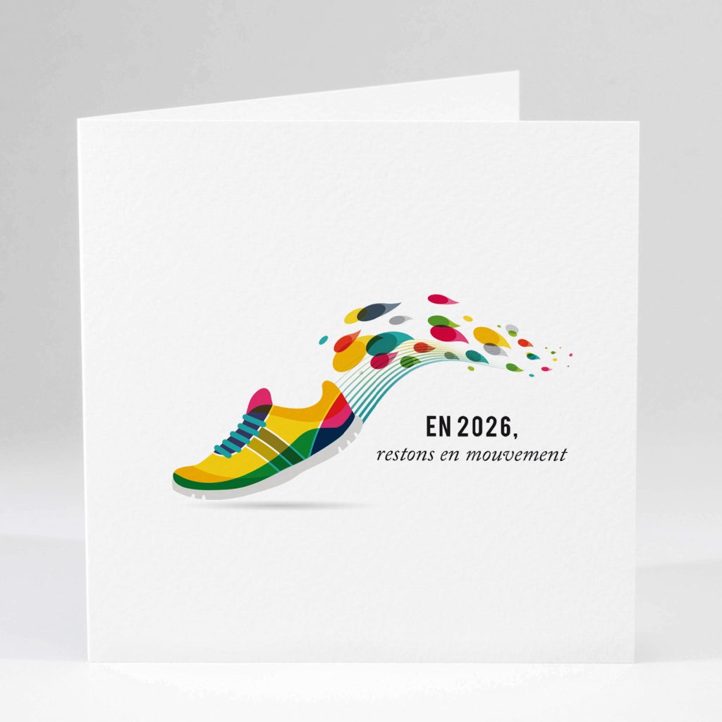 Carte de voeux sport