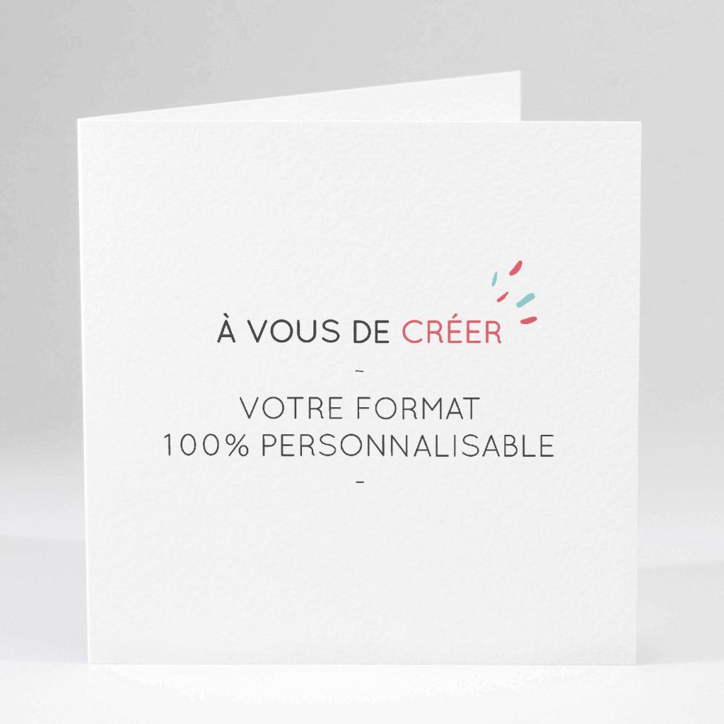 Carte de voeux vierge