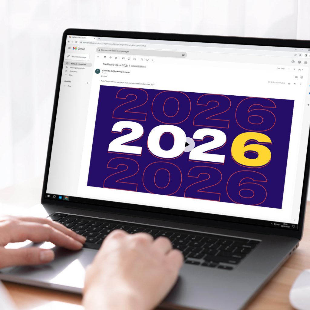 Carte de voeux vidéo