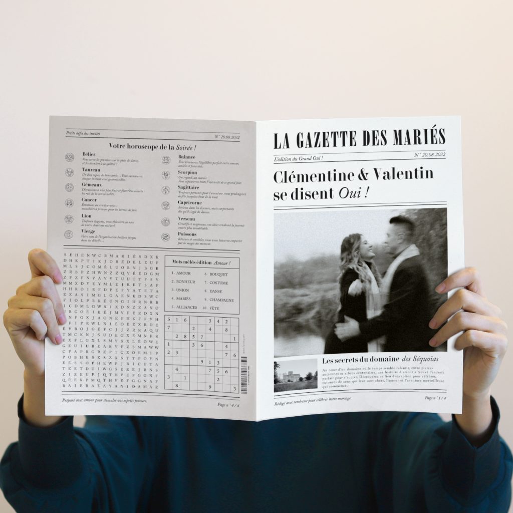 Concept de la gazette